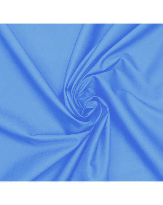 Tecido Tricoline Silky Lisa cor - 4097 (Azul Bebê)